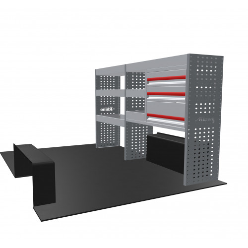 NEW MR4 Modular Racking - Drawer & Shelf - MR015-DS