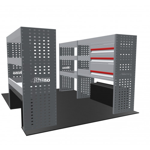 NEW MR4 Modular Racking - Drawer & Shelf - MR017-DS