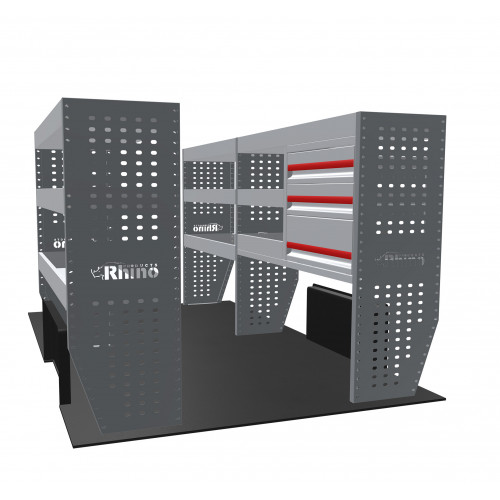 NEW MR4 Modular Racking - Drawer & Shelf - MR041-DS