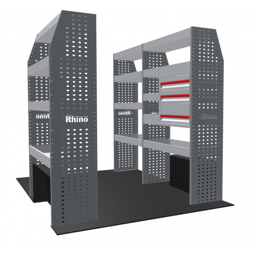 NEW MR4 Modular Racking - Drawer & Shelf - MR065-DS (FWD)