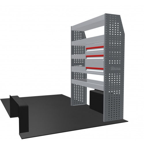 NEW MR4 Modular Racking - Drawer & Shelf - MR067-DS (FWD)