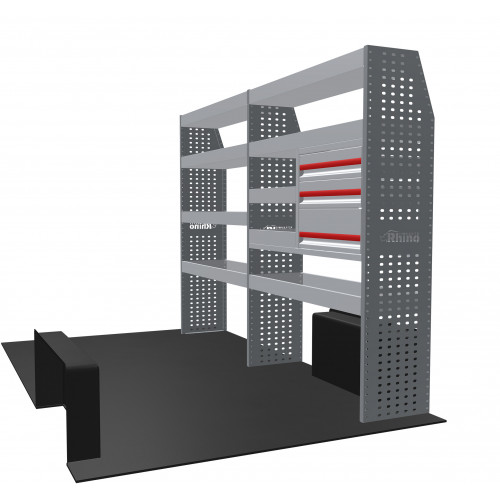 NEW MR4 Modular Racking - Drawer & Shelf - MR069-DS (FWD)