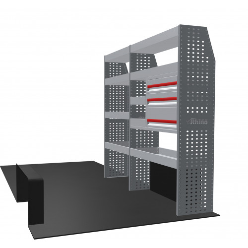 NEW MR4 Modular Racking - Drawer & Shelf - MR073-DS