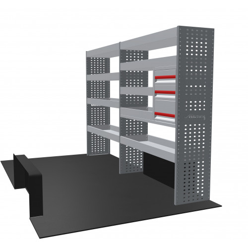 NEW MR4 Modular Racking - Drawer & Shelf - MR111-DS