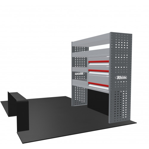 NEW MR4 Modular Racking - Drawer & Shelf - MR163-DS