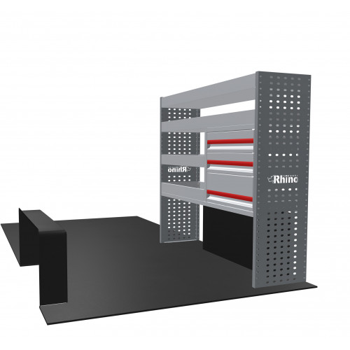 NEW MR4 Modular Racking - Drawer & Shelf - MR175-DS