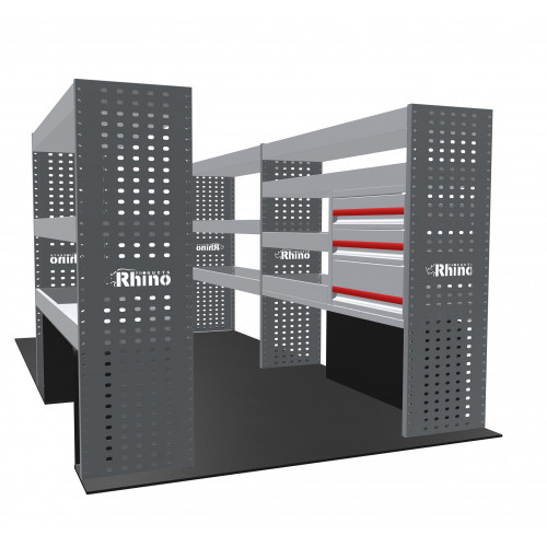 NEW MR4 Modular Racking - Drawer & Shelf - MR179-DS