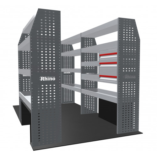 NEW MR4 Modular Racking - Drawer & Shelf - MR185-DS