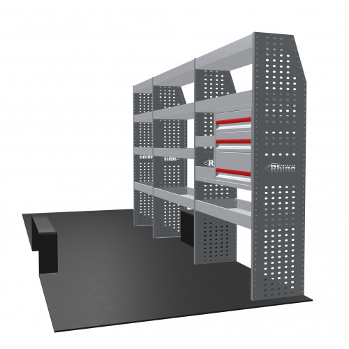 NEW MR4 Modular Racking - Drawer & Shelf - MR193-DS