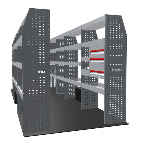 NEW MR4 Modular Racking - Drawer & Shelf - MR197-DS