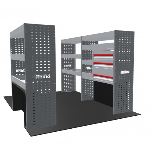 NEW MR4 Modular Racking - Drawer & Shelf - MR203-DS