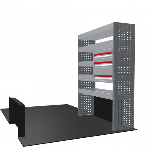 NEW MR4 Modular Racking - Drawer & Shelf - MR217-DS