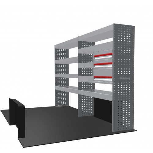 NEW MR4 Modular Racking - Drawer & Shelf - MR219-DS