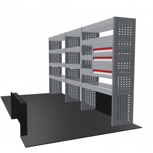 NEW MR4 Modular Racking - Drawer & Shelf - MR225-DS