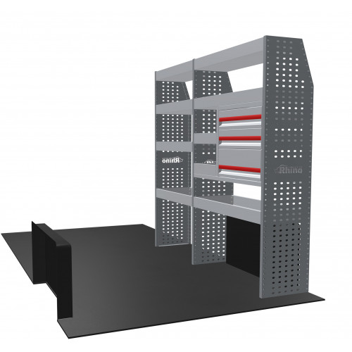 NEW MR4 Modular Racking - Drawer & Shelf - MR229-DS