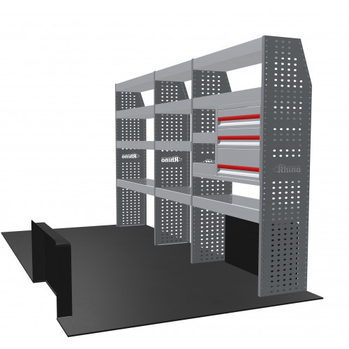 NEW MR4 Modular Racking - Drawer & Shelf - MR231-DS