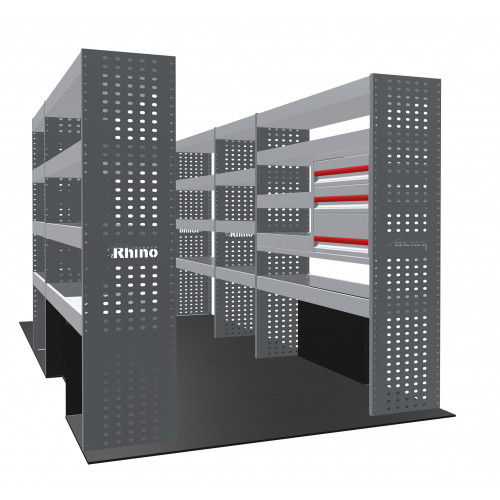 NEW MR4 Modular Racking - Drawer & Shelf - MR239-DS