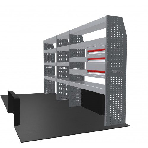 NEW MR4 Modular Racking - Drawer & Shelf - MR243-DS