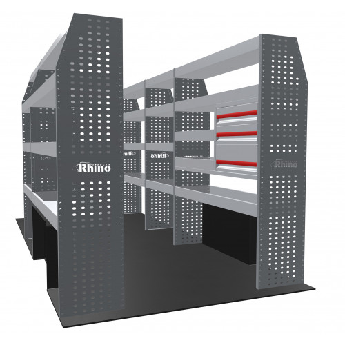 NEW MR4 Modular Racking - Drawer & Shelf - MR245-DS