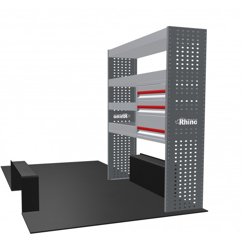 NEW MR4 Modular Racking - Drawer & Shelf - MR277-DS