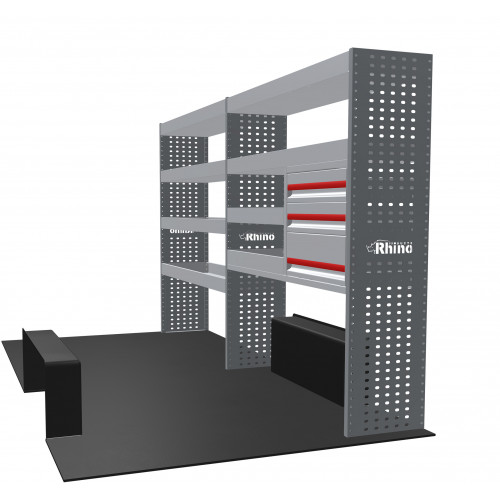 NEW MR4 Modular Racking - Drawer & Shelf - MR279-DS