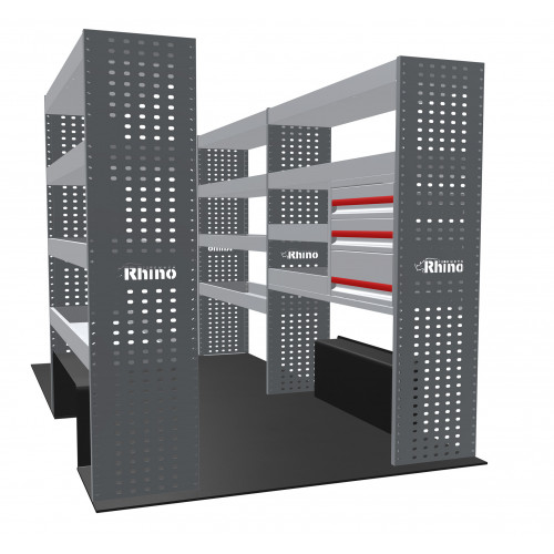 NEW MR4 Modular Racking - Drawer & Shelf - MR281-DS