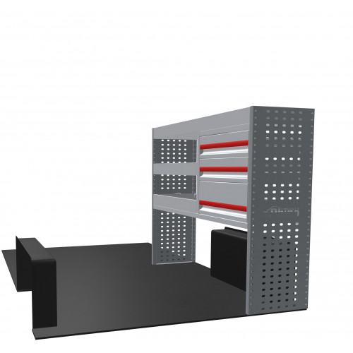 NEW MR4 Modular Racking - Drawer & Shelf - MR327-DS