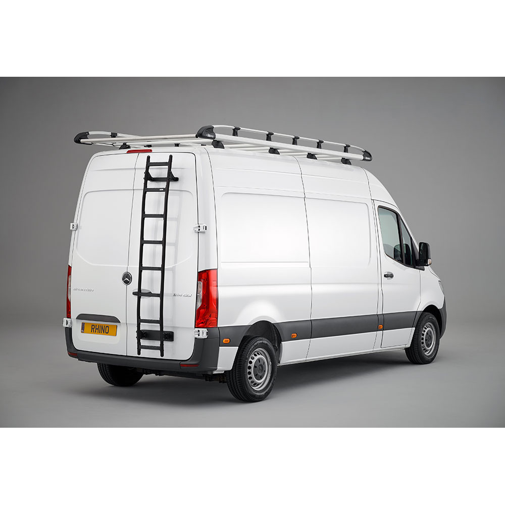 Rhino VanLadder™ Black Rear Door Ladder - 7 Step - BL7-LK24